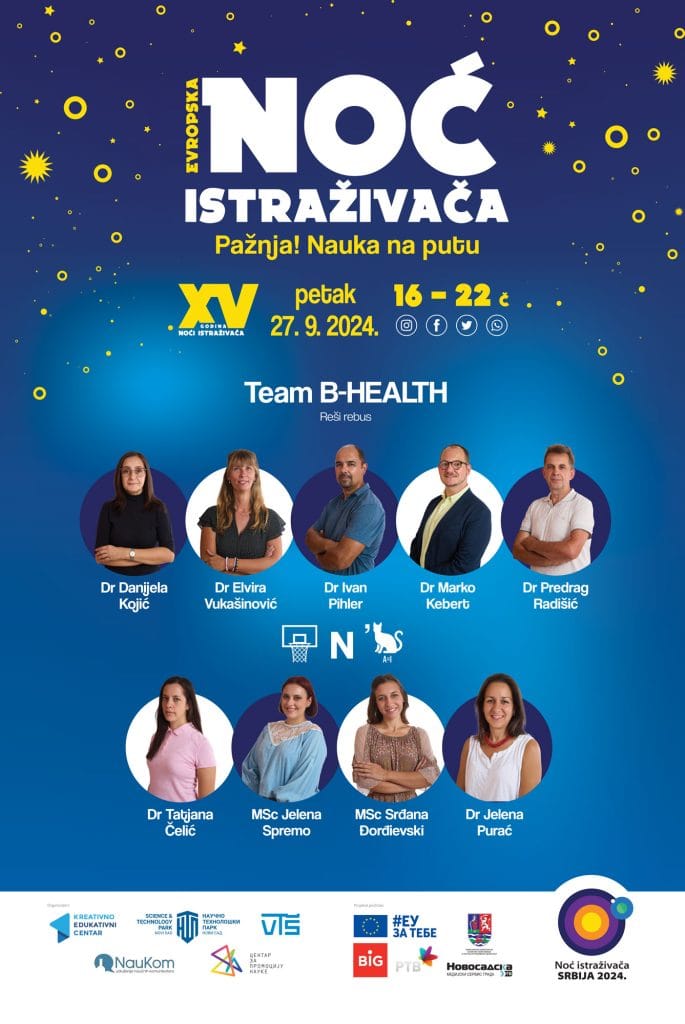 noc istrazivaca 2024 B HEALTH predlog 5 Noć Istraživača