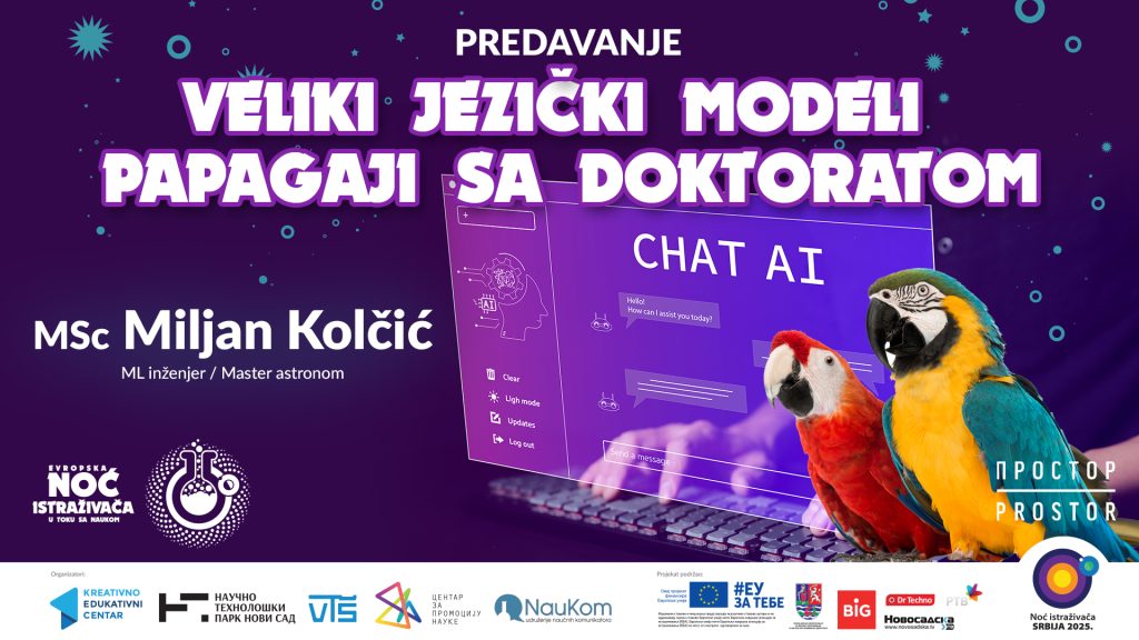 Veliki jezicki modeli Noć Istraživača