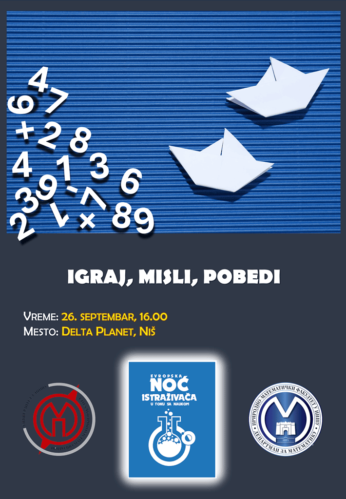 igraj misli Noć Istraživača